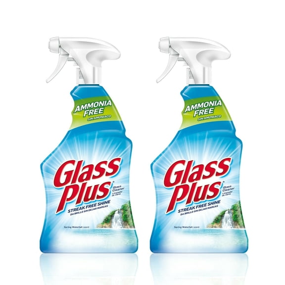 Glass Plus Glass Cleaner, 32 oz (Pack of 2)