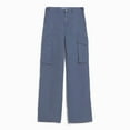 thumbnail image 3 of TYGHBN Adjustable Straight Fit Cargo Pants High Waist Baggy Hiking Pants with Pocket Wide Leg Parachute Pants Womens Casual Pants High Waist Comfortable Pants for Women Casual Belt Pants for Women, 3 of 8