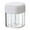 White, variant on 4-in-1 Camping Seasoning Shaker - Portable Spice Jars for Outdoor Barbecues, Parties, and Excursions