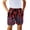Abstract Distressed American Flag Pattern, variant on Funny Golf Print Breathable Boys Swim Trunks for Outdoor Quick Dry, Practical Pockets Wear Resistant Board Shorts Practical Side Pocket Boys Beach Shorts