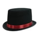 thumbnail image 3 of Sombrero de copa de mago, disfraz, tocado, accesorios de cosplay para club, carnaval, disfraces Altura 11cm C 52CM, 3 of 9