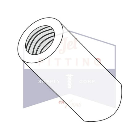 

6-32 x 5/8 1/4 OD Round Standoffs (Female-Female) | Nylon (Quantity: 1000)