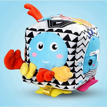 Activite Cube Soft Apprentissage Discovery Play Cube Tissu Block Jouet Pour Bebe Walmart Canada