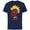 Navy, variant on Marvel Captain Marvel Mohawk I Saved The World Today - Short Sleeve Cotton T-Shirt for Adults - Customized-Black