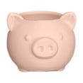 thumbnail image 2 of Hovilon Mini Pig Shaped Planter with Drainage Hole, Pink Plastic Cute Animal Plant Pot, Small Indoor Flower Container for Home Office Desk Windowsill, Decorative Cactus Herb Planter Accent, 2 of 6