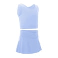 thumbnail image 7 of Tiijoy Girls Athletic Outfits Quick Drying Sports Tank Top Skort Set, Sizes L, 7 of 7
