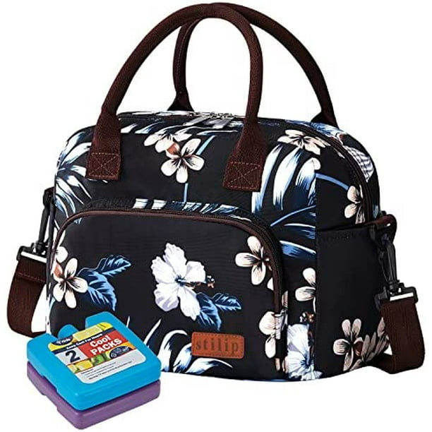 Loncheras Para Mujer with 2 Ice Packs Lunch Bag Women with an Adjustable Shoulder Strap Lunch Box for Women can be used for the Office School on