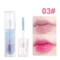 thumbnail image 1 of Ice Clear Lip Gloss With Fine Sparkling Pearl Moisturizing Stained Lips Moisturizing Glaze Oil Lipstick Warm Change Lip Gloss Lip Gloss 2.5ml, 1 of 3