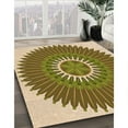 thumbnail image 3 of Ahgly Company Machine Washable Indoor Rectangle Transitional Dark Bronze Brown Area Rugs, 3' x 5', 3 of 7