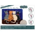 thumbnail image 2 of ly Latch Hook Rug Kits DIY Crochet Carpet Cats Patterns Pre-Printed Canvas Yarn Rug Embroidery Crafting Arts for Adults Kids Beginners, 2 of 4