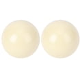 thumbnail image 1 of Spptty Balle de Queue, 2 Pcs Table de Billard Blanche Balles de Billard Snooker Table d'Entraînement Balle de Queue Standard 5.72CM, Balles de Billard Blanches, 1 of 8