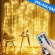 thumbnail image 3 of Guirnalda de cortina LED para ventana, luces de hadas con alimentación USB, festón con control remoto, decoración navideña de Año Nuevo, 6M, 3 of 4
