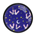 thumbnail image 1 of 4 Pcs Bunny Rabit Animal Knobs for Kitchen Cabinet Cupboard Dresser Bookcase Drawer Pulls Handles Round Home Decor, 1 of 5