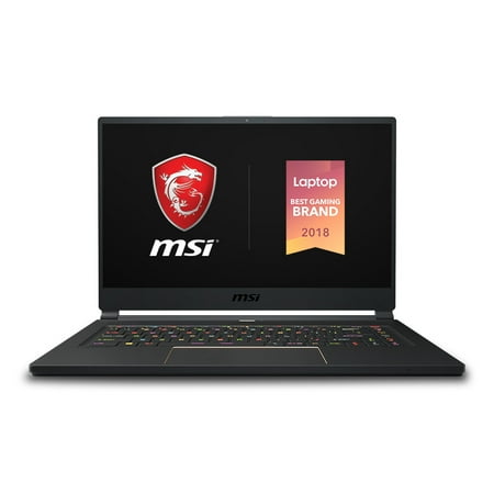 MSI GS65 Stealth-420 15.6 Ultra Thin and Light 240Hz 8ms Gaming Laptop Intel Core i7-9750H; Nvidia GeForce RTX2080; 32GB DDR4 DDR4; 512GB NVMe SSD; TB3; Win10PRO; VR