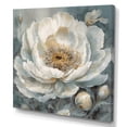 thumbnail image 2 of DESIGN ART Designart "White Blue Peonies Symphony Ii" Floral Peony Canvas Prints 16 in. wide x 16 in. high, 2 of 5