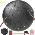 thumbnail image 1 of Tambor de acero INNOWARMER de 12 pulgadas y 13 notas en re mayor, 1 of 6
