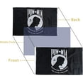 thumbnail image 2 of FLAGWIN Pow Mia Flag 3x5 FT Outdoor Double Sided Heavy Duty Embroidered Polyester Military Pow Flag, Powmia Banner with 2 Brass Grommets, You are Not Forgotten War Flags, 2 of 5