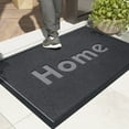 thumbnail image 2 of PABUBE Indoor and Outdoor Doormat,Non-Slip Front Doors Rug Washable,Low Profile Doormat for Inside,Heavy Duty Welcome Mat,Dirt Trapper Outdoor Mat for Front Doors Entryway Rug Entry Rug,Grey,24"x47", 2 of 10