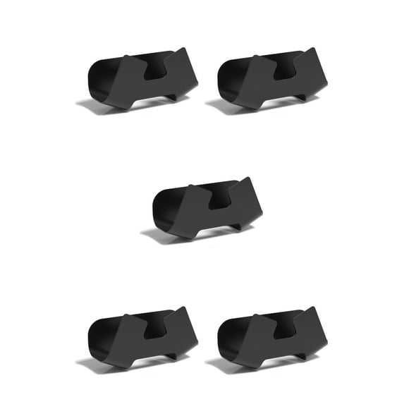 Cateissary Estante para tapa de olla, soporte para tapa de sartén en forma de U de pared, organizador de utensilios de cocina para puerta de Type5 NO5