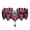 Pink, variant on Black Lace Choker – Gothic-style lace collar for women; perfect for Halloween, weddings, costume parties, proms, and vampire-themed looks.