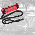 thumbnail image 4 of Cuer de para perros Poliéster Fuerte para de arrojar con riñonera portátil Correa para perros Correa reflectante ligera para - rojo Colco Tracción cuerda correa, 4 of 7