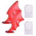 thumbnail image 2 of 2 Pcs Autocollants de Décoration pour Casque Aile Rouge, 2 of 4