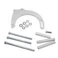 thumbnail image 4 of Alternator Bracket Kit CNC Aluminum Silver Replacement for Chevy Small Block Long Water Pump, 4 of 5