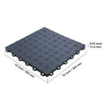 thumbnail image 4 of VEVOR Garage Tiles Interlocking, 12 x 12 x 0.53 inch 25 Pack Garage Floor Covering Tiles, Non-Slip Double-Sided Texture Garage Flooring Tiles, for Garages, Basements, Repair Shops, Graphite Gray, 4 of 9