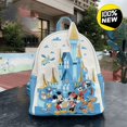 thumbnail image 4 of Nueva mochila escolar de dibujos animados de Mickey Minnie Pluto con motivo del 50.° aniversario de Disney de Loungefly, mochila para niños, bolso de ocio para mujeres, regalos para niñas, 4 of 4