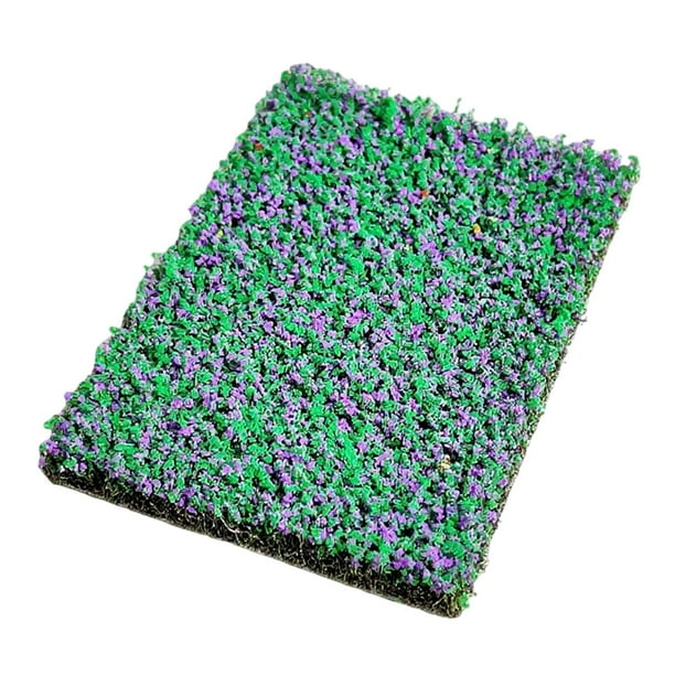 Escenario de racimos de flores en miniatura para bricolaje, grupos de vegetación propia para modelismo ferroviario Astrágalo sinicus