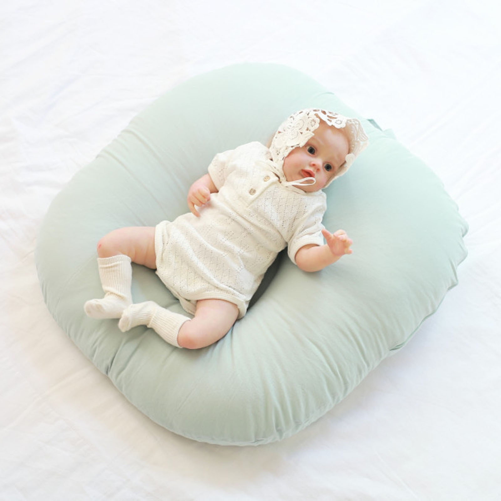 Baby Feeding Pillow Feeding Pillow With Removable Cover Soft Bed For Bottle Feeding Burping Foldable Seat Cushion 18x18 Cushion Auto Seat Cushion 18 Wheelchair Cushion Cushion Posture Couch Support