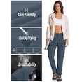 thumbnail image 6 of FEN AI Hiking Pants Women Zip Off Pants Lightweight Quick Dry Cargo Trousers Convertible Shorts, 6 of 9