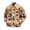 Khaki, variant on Men Corduroy Work Jacket Lapel Collar Long Sleeve Zip Christmas Outerwear with Pocket Casual Santa Dinosaur Print Fall Winter Coats Light Brown XL