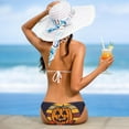 thumbnail image 5 of Halloween Font Women's Detachable Sponge Adjustable Strap Bikini Set Swim Suit Two-Pack, 5 of 6