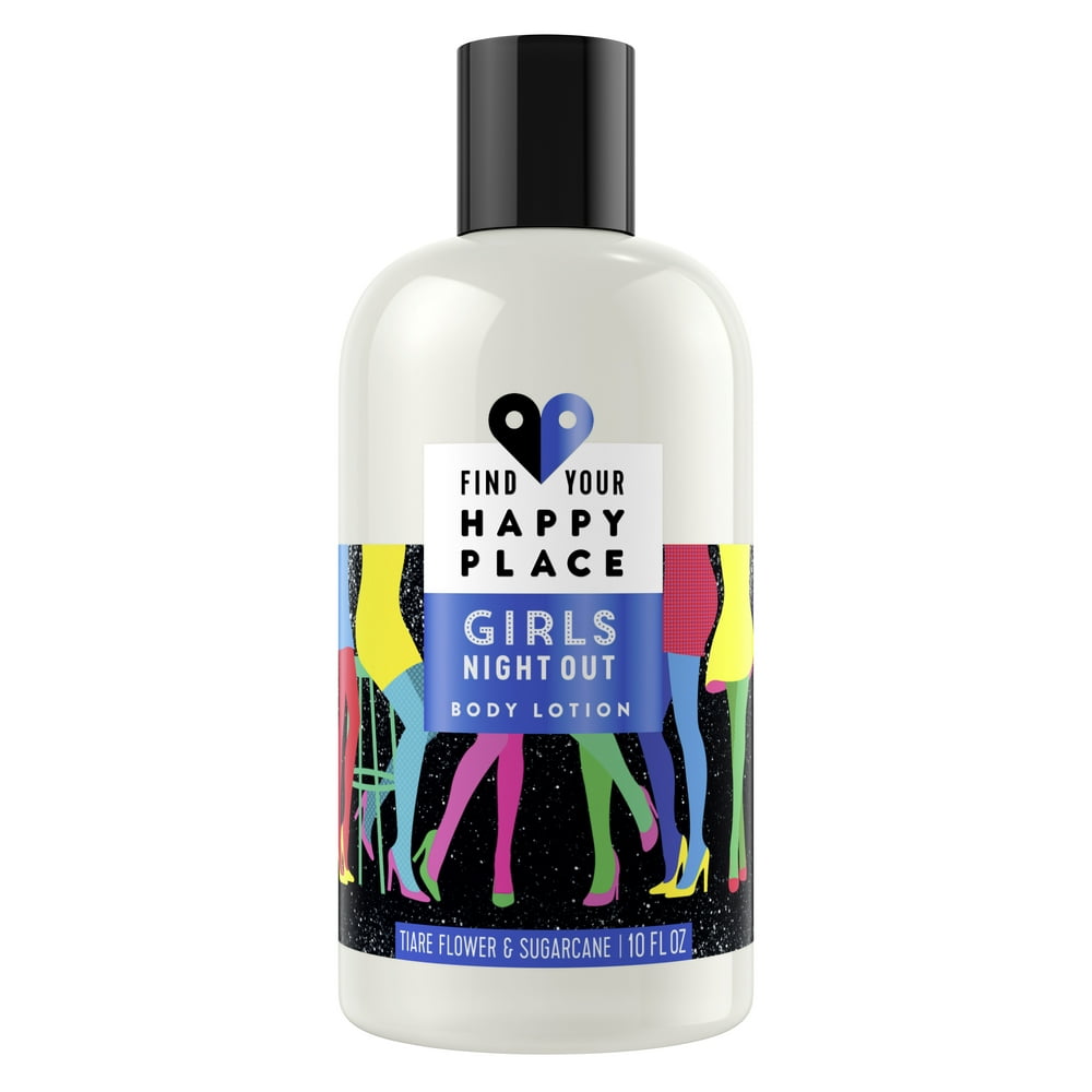Find Your Happy Place Moisturizing Body Lotion Girls' Night Out Tiare