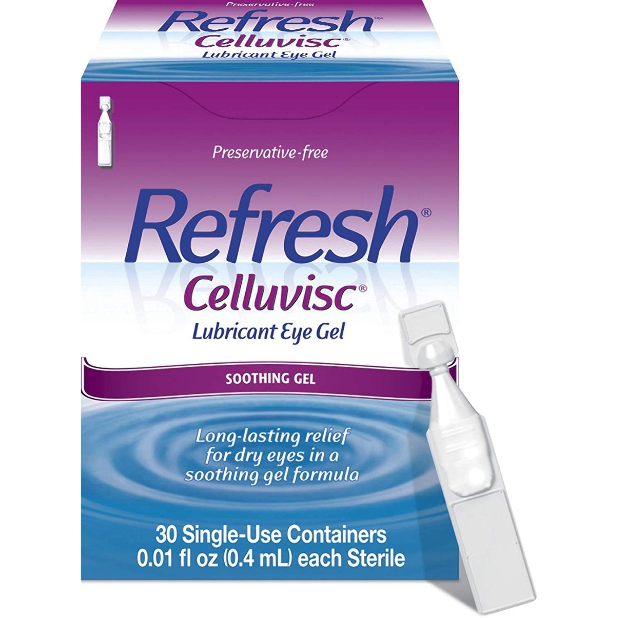Refresh Celluvisc Lubricant Eye Gel 4-Pack