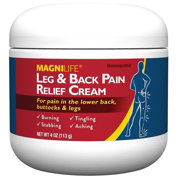 MagniLife Leg And Back Pain Relief Cream Homeopathic Formula