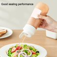 thumbnail image 1 of Paokuoon 380ML Sauce Dispenser with Easy Open Lid Clear Plastic for Home Kitchen, 1 of 6