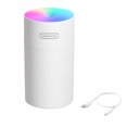 thumbnail image 1 of fashionhome Humidifier 270ml 2W USB Air Humidifier 270ml Humidifier Plastic LED Spraying Diffuser for Home Office Car, White, 1 of 9