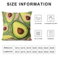 thumbnail image 5 of SHANXI Fruit Summer Light Pink Illustrations Art Flower Pillowcases Sofa 12x12in, 5 of 5