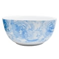 thumbnail image 2 of Juego de vajilla Completa Ambient 21 porcelana blanca diseño Flores Azules Estilo acuarela 16 piezas, 2 of 7