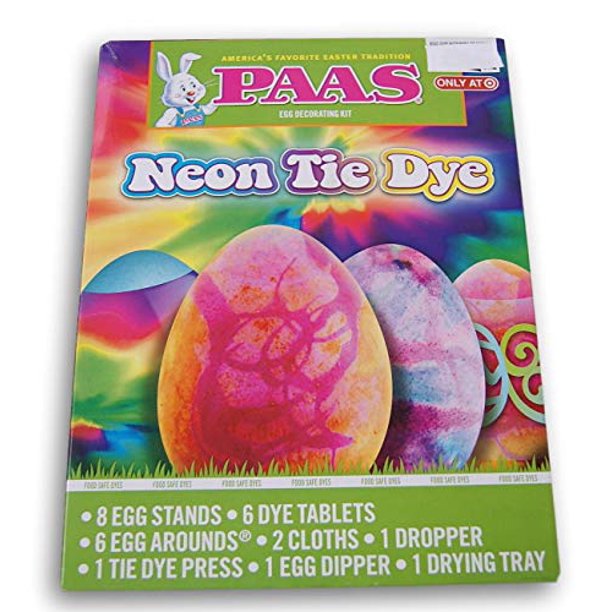 Paas Neon Tie Dye Egg Coloring Kit