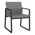 thumbnail image 1 of Fauteuil d'Appoint pour Réception et Salle d'Attente Gansett / Acier Noir / Gris / Gris, 1 of 5