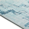 thumbnail image 6 of Yuma Indoor/Outdoor Blue Distressed Trellis 3' x 5' Non-Skid Area Rug, 6 of 8