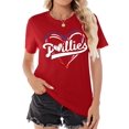 thumbnail image 1 of Remera Talovee Baseball Mom para Mujeres Roja Talle XL, 1 of 6
