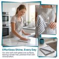 thumbnail image 6 of REGALWOVEN Microfiber Cleaning Cloth, 12 Pack Highly Absorbent Lint Free Rags Reusable and Washable Cleaning Towels Grey 12" x 12", 6 of 7