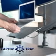 thumbnail image 5 of VIVO Pneumatic Arm Ultrawide Monitor and Laptop Desk Mount for Screens up to 49", 5 of 8