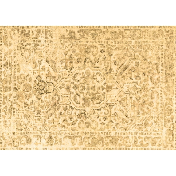 Ahgly Company Indoor Rectangle Persian Brown Traditional Area Rugs, 3' x 5'