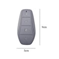thumbnail image 4 of Silicone Car Key Case Cover Buttons No for Byd Buttons No Damage Atto 3 Replacement High Quality Gray, 4 of 9