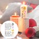 thumbnail image 1 of Puntoco Pegatinas De Velas De Pascua Pegatinas De Agua De Arcilla Ultraligeras Versión En Inglés 23113003,Decoración Hogareña, 1 of 3